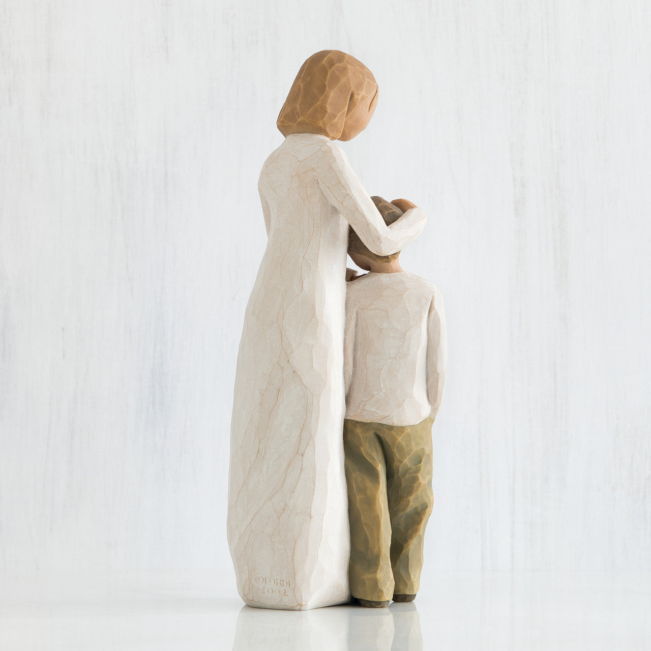 Mother and Son Figurine