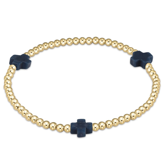 Signature Cross 3mm Bead Bracelet - Egirl
