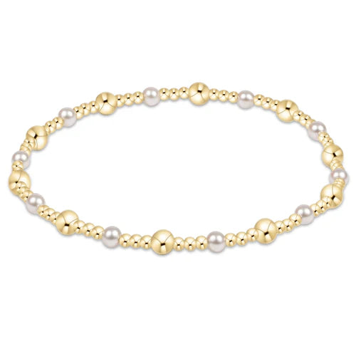 Classic Sincerity Pearl Bead Bracelet