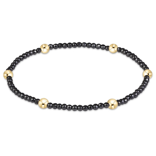 Presence Faceted Hematite Bracelet