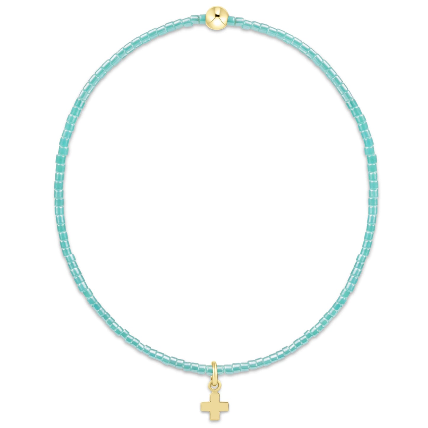Hope Classic Signature Cross Charm Bracelet