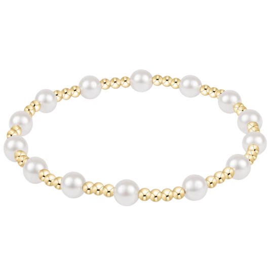 Sincerity Pearl Bead Bracelet