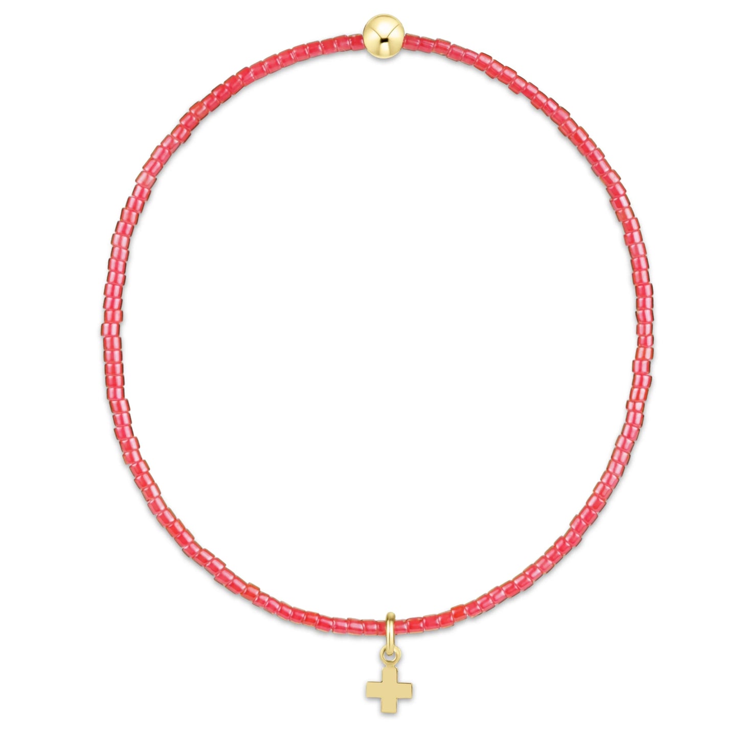 Hope Classic Signature Cross Charm Bracelet