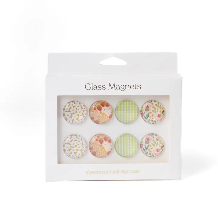 Glass Magnets - Spring Tones