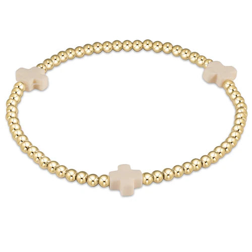 Signature Cross Bead Bracelet - Egirl