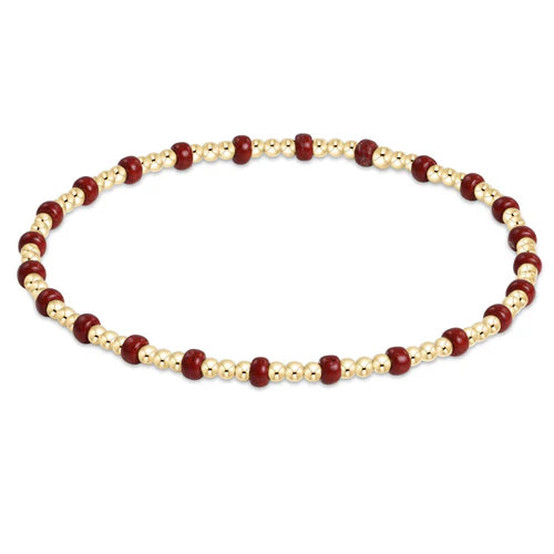 Hope Sincerity Bracelet - Wine