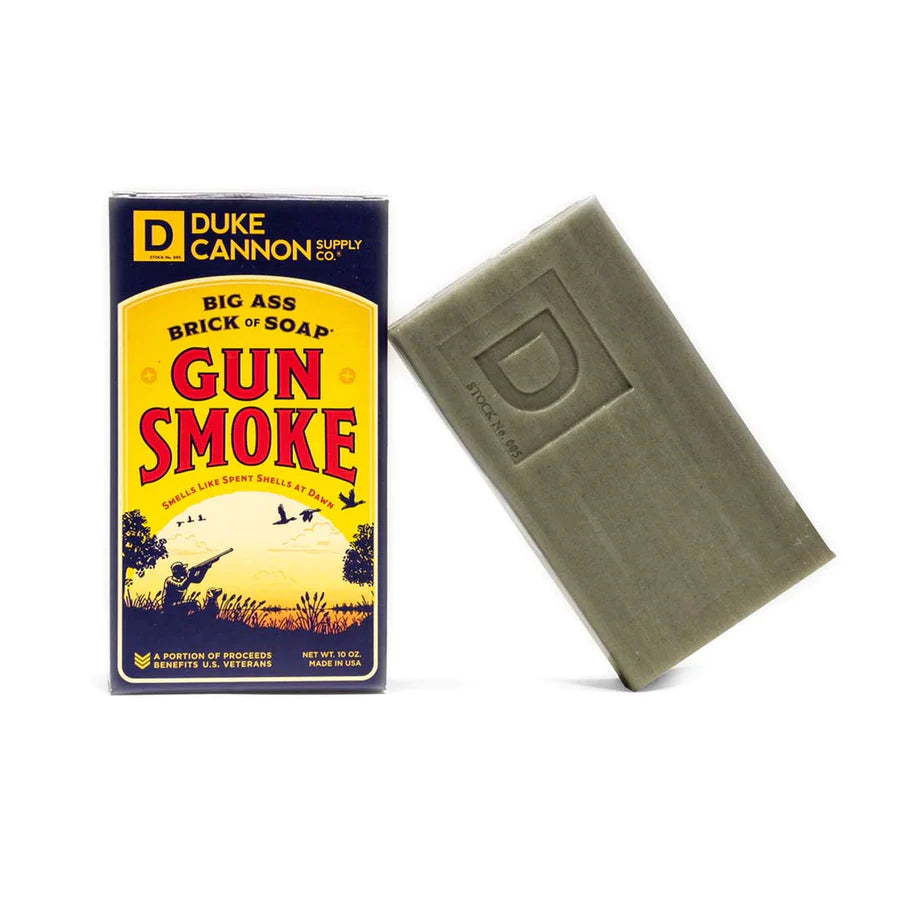 Big Ass Brick of Soap - Gun Smoke