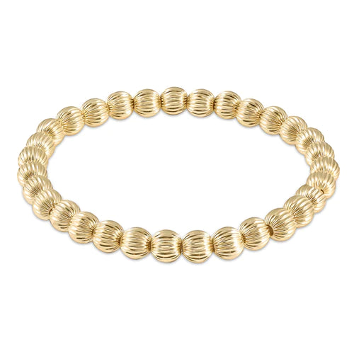 Dignity Gold Bead Bracelet